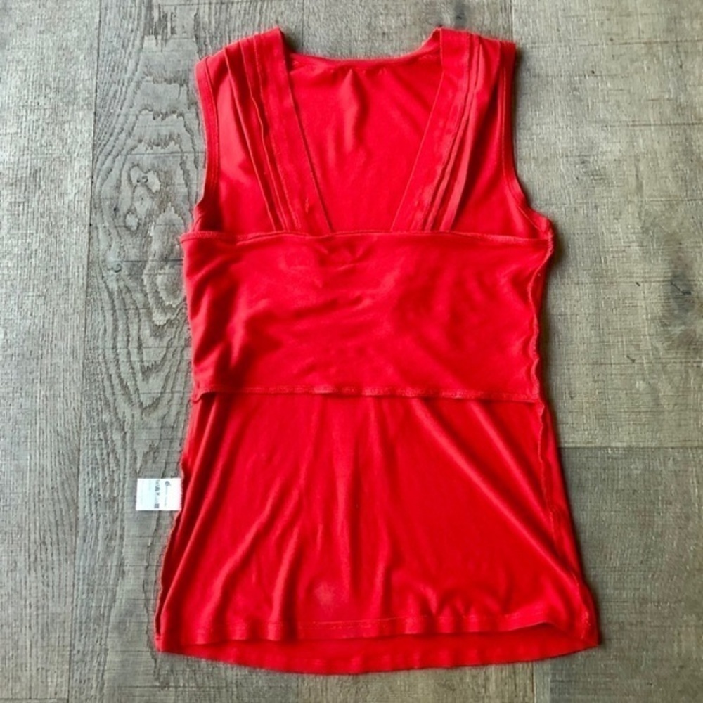 QUEEN MUM maternity v- neck top size S - Picture 5 of 6